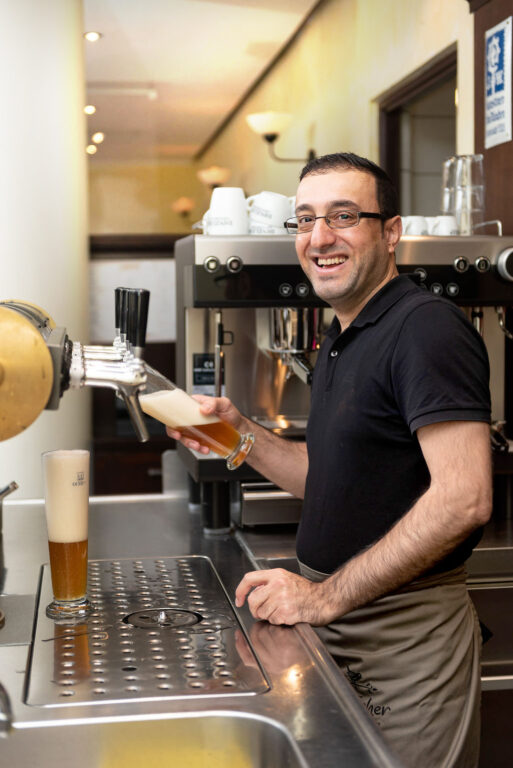 frisches-Bier-bar-zum fischer