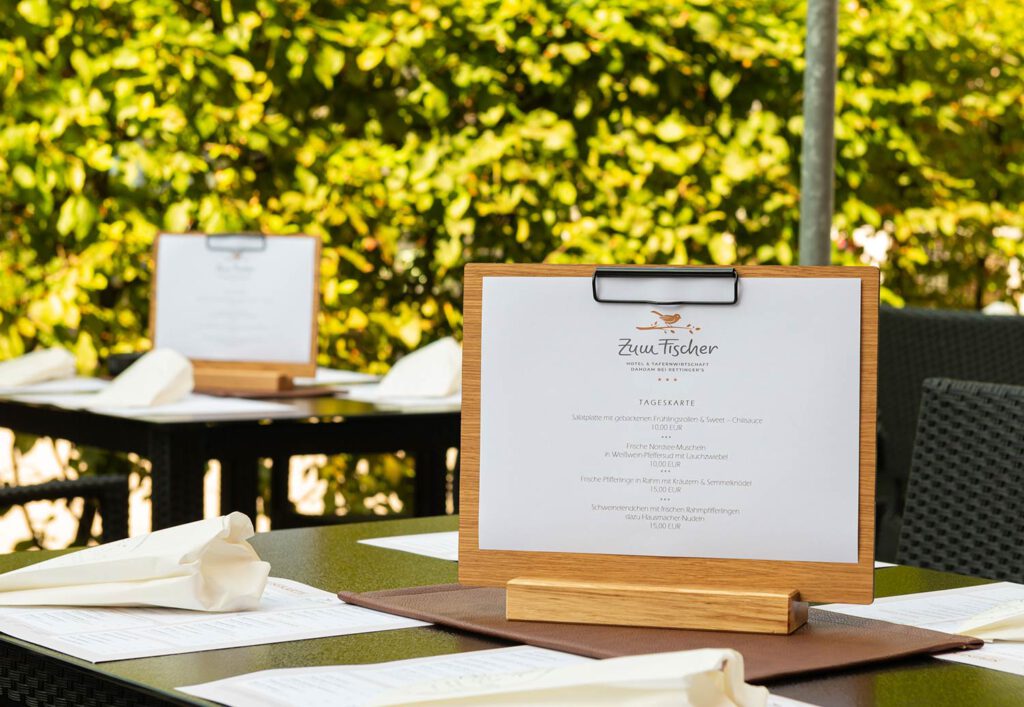 menu Zum Fischer Dachau